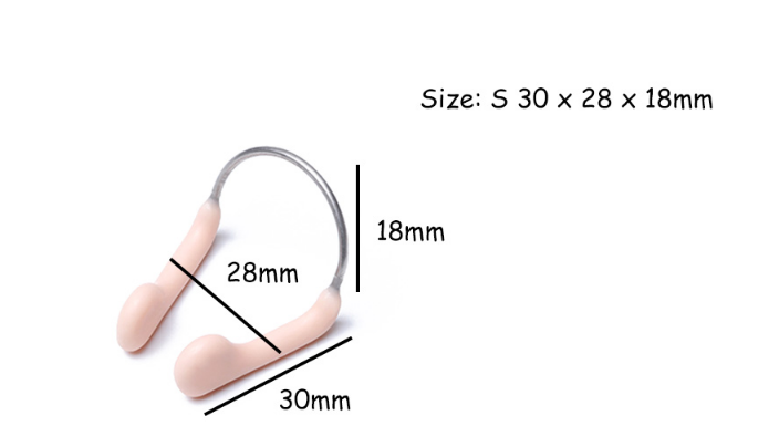 Silicone Nose Clip for Swimming