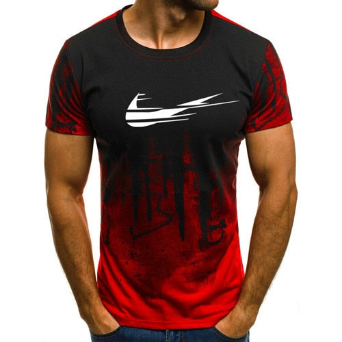 Dripping Paint Camouflage T-shirt.