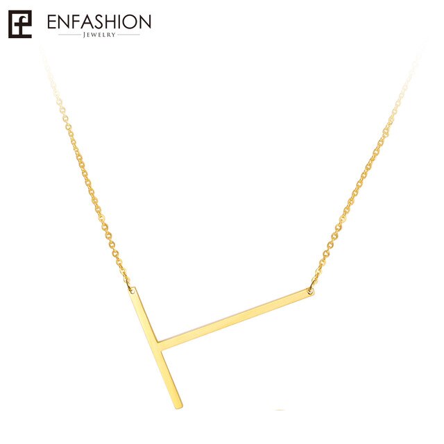 Alphabet letter necklace