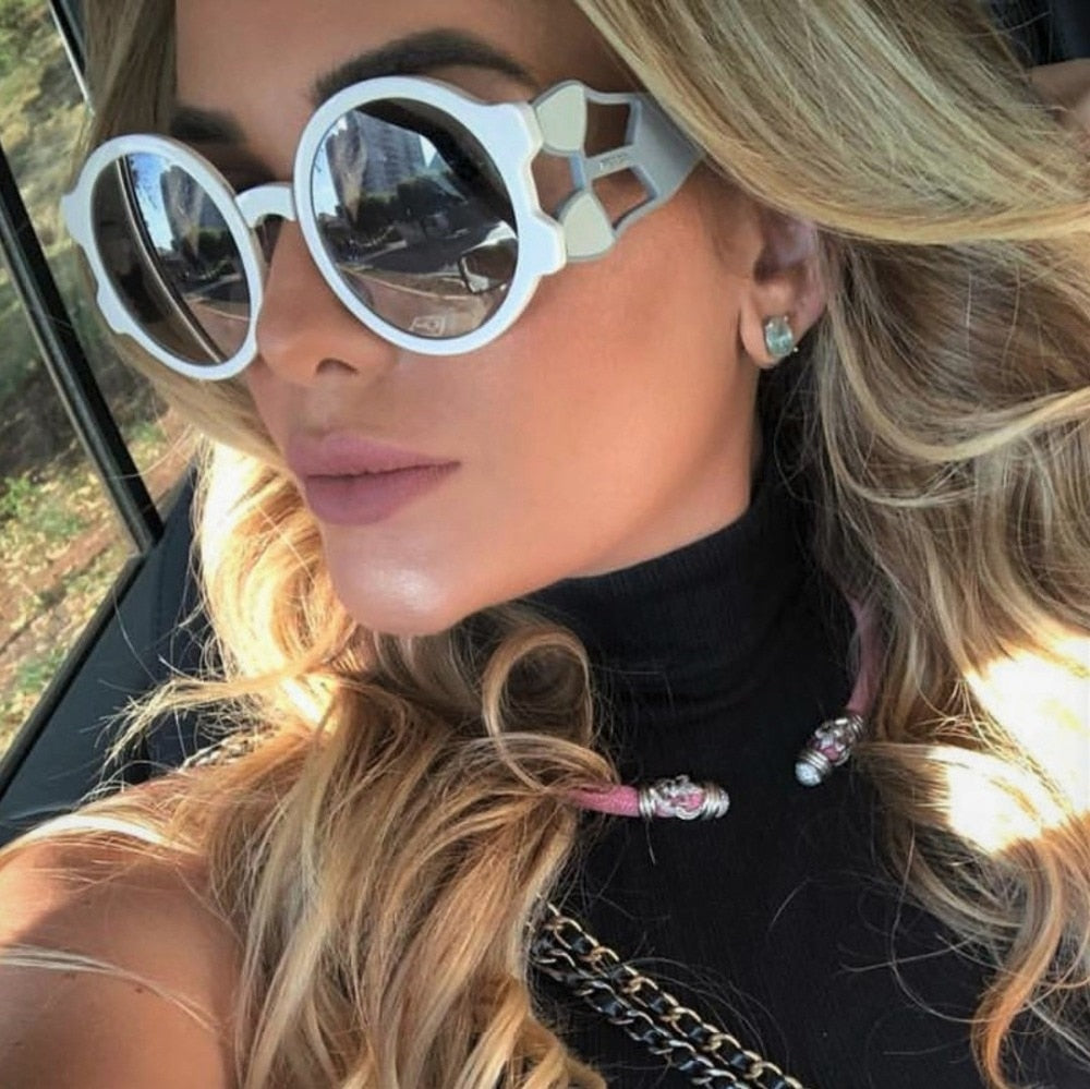 Fenestrated Handle Sunglasses