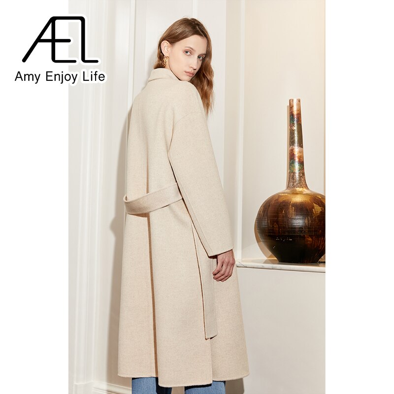 Slouchy Woolen Coat