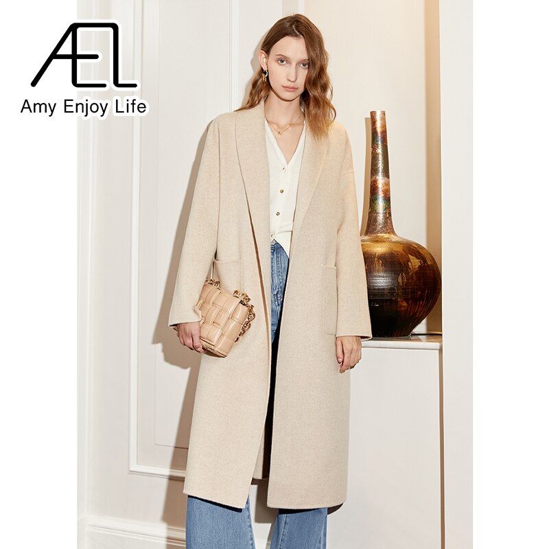 Slouchy Woolen Coat