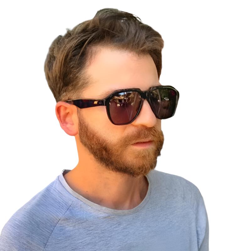 Oval Frame Sunglasses
