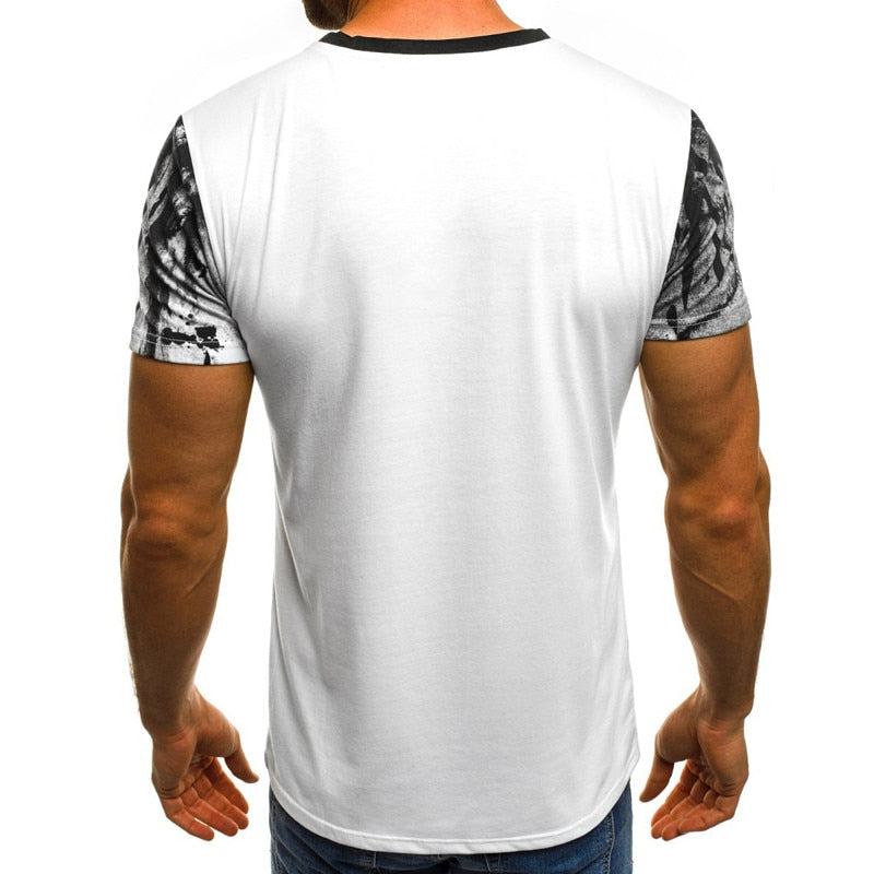 Dripping Paint Camouflage T-shirt.