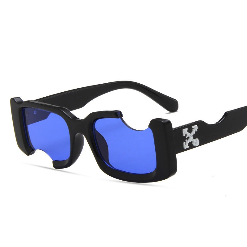 chipped hole sunglasses