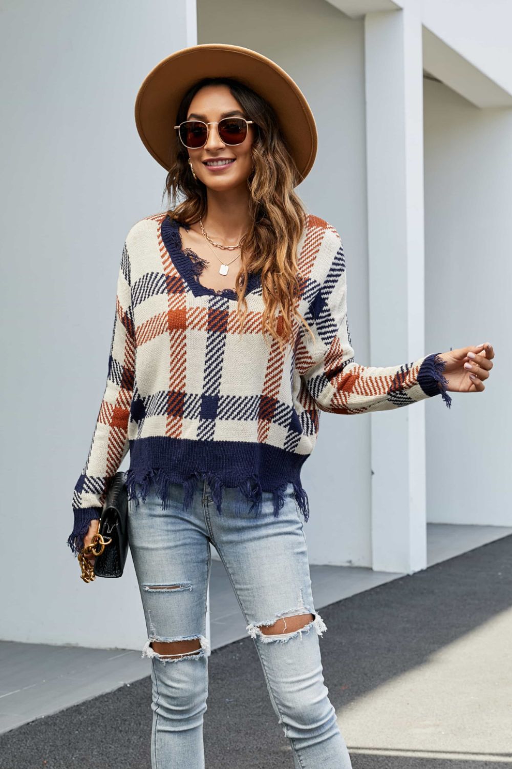 Drop Shoulder Sweater