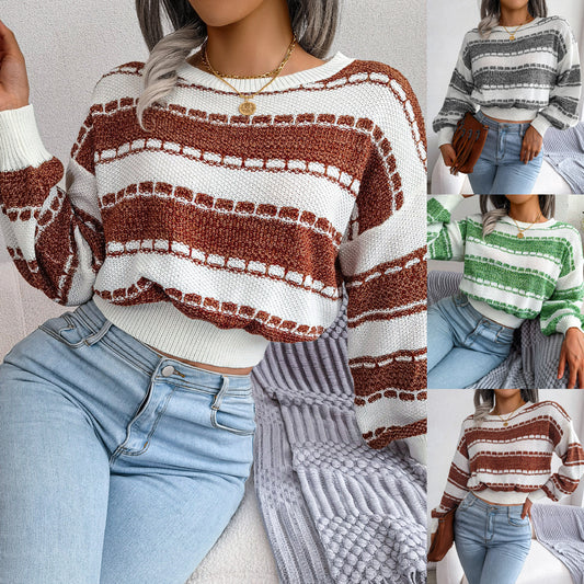 Long Sleeve Knitted Sweater