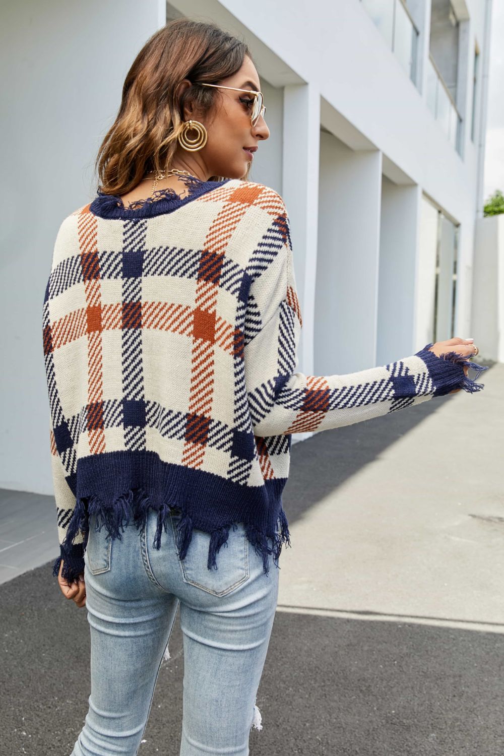 Drop Shoulder Sweater