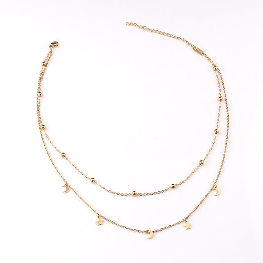 Stars Collarbone Necklace