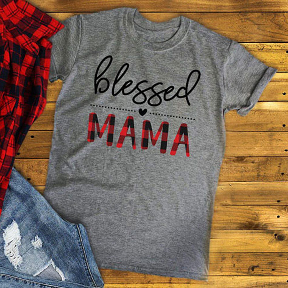 Blessed Mama T shirt