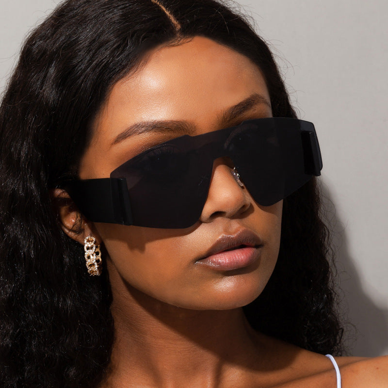 Wide Cut Handle Sunglasses