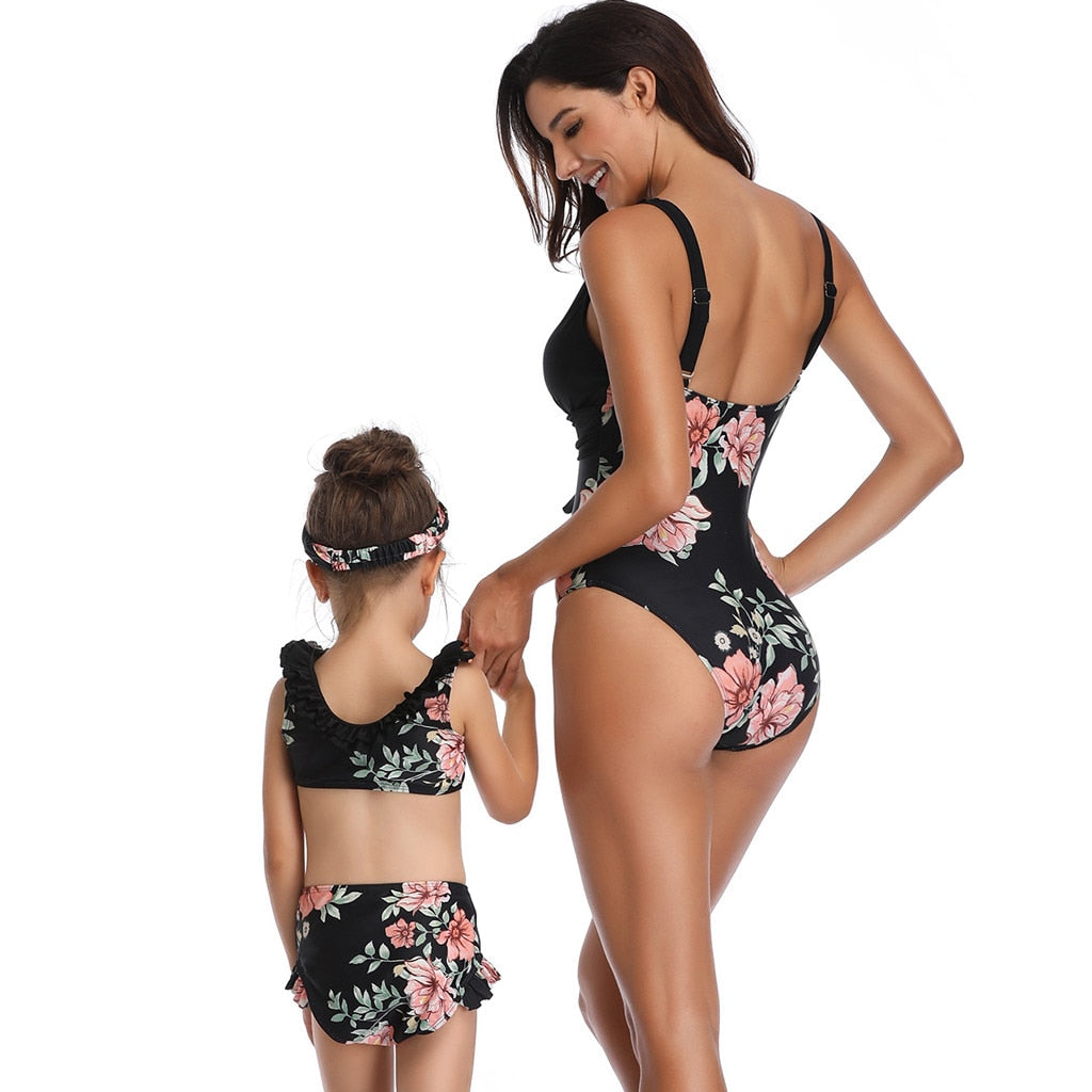 Floral  Swimwear