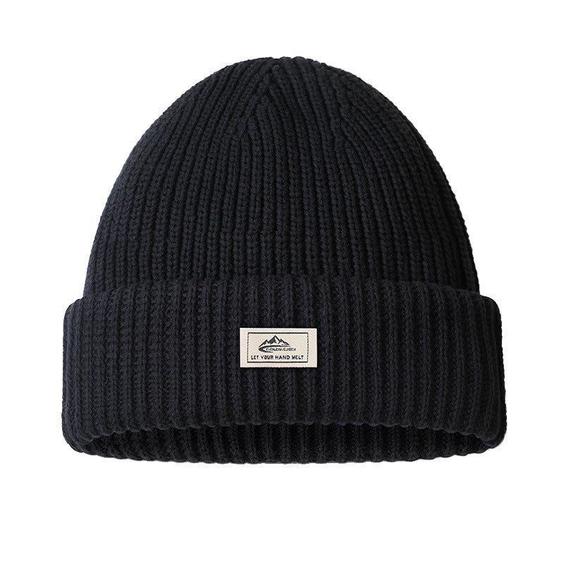 Dual-Use Woolen Cold Cap