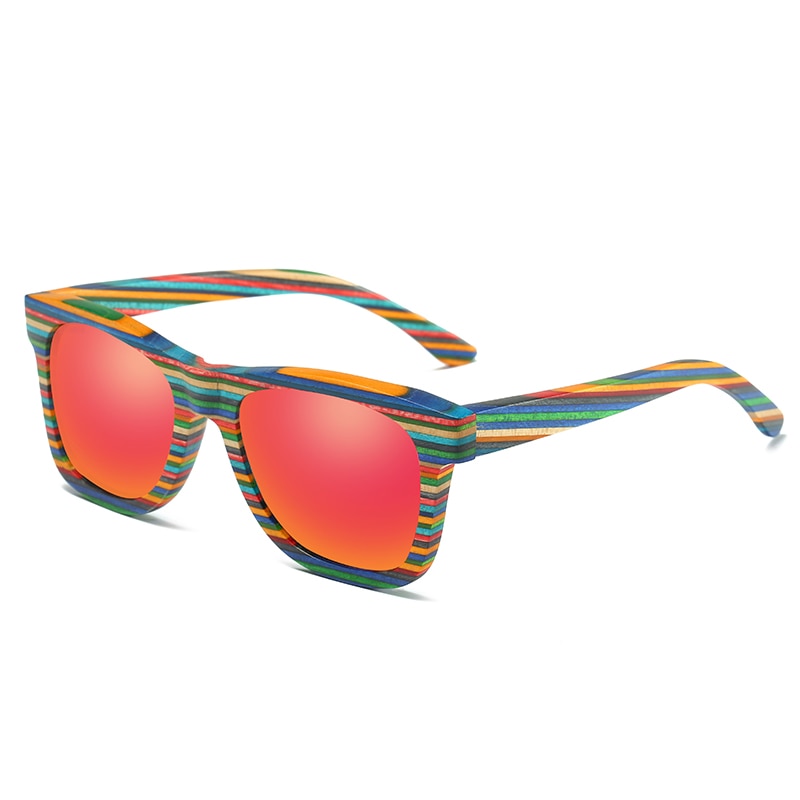 Handmade Wooden Colorful frame Sunglasses