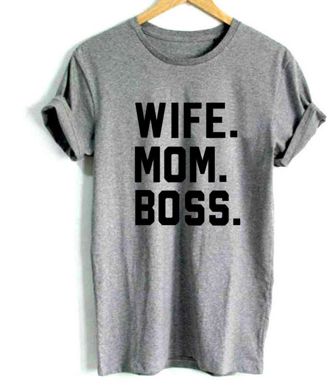 WIFE MOM BOSS Tshirt