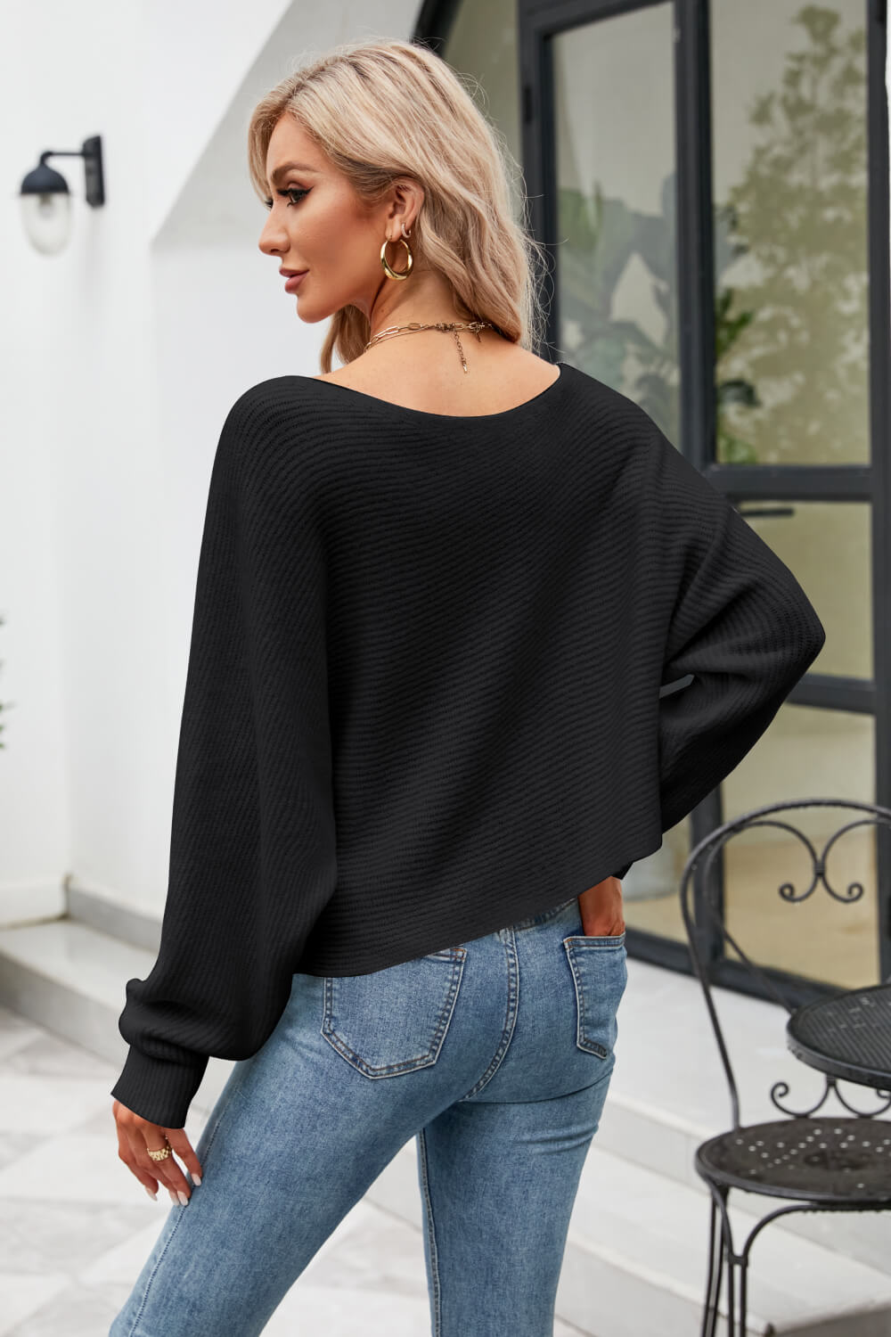 Boat Neck Sweater