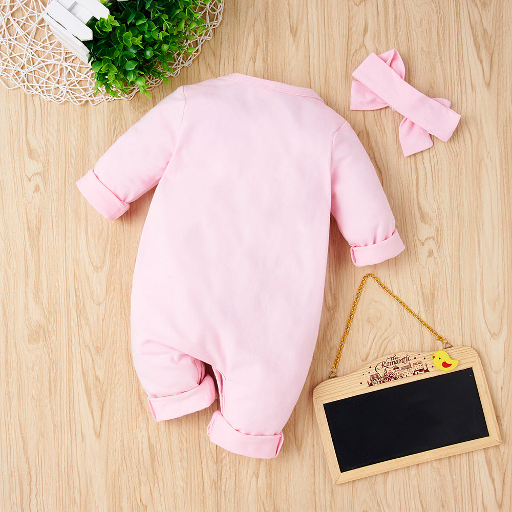 Baby Girl Graphic Jumpsuit