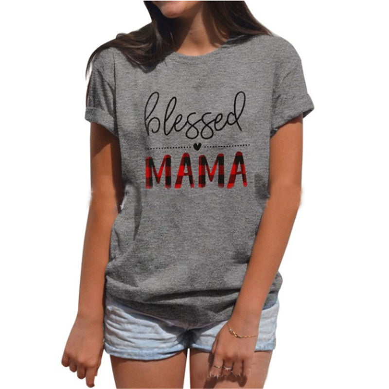 Blessed Mama T shirt