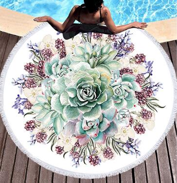 3D Print Round Beach towel