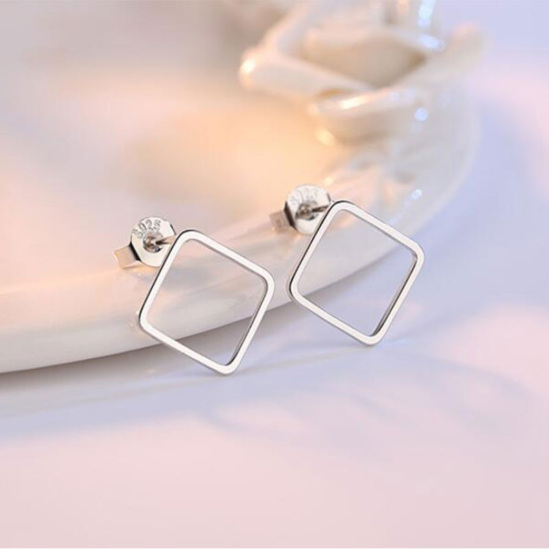 Silver Stud Earrings