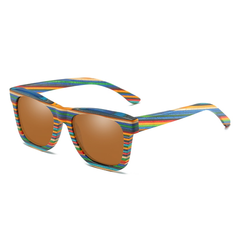 Handmade Wooden Colorful frame Sunglasses